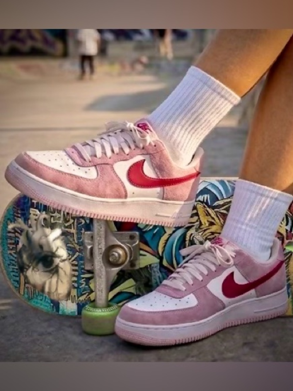 Nike Air Force 1 Low '07 Qs: 2021 Valentines Day Love Letter 💌 👟 💌